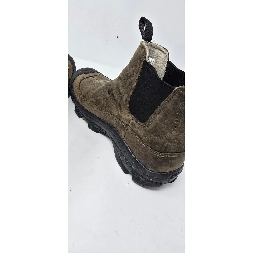 Keen men 8 slip-on Anchorage III waterproof boot outdoor rugged utility gorpcore